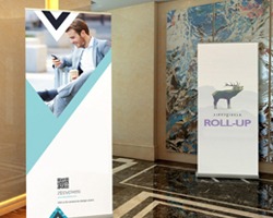 Grandes ideias de uso para o Banner Roll-Up